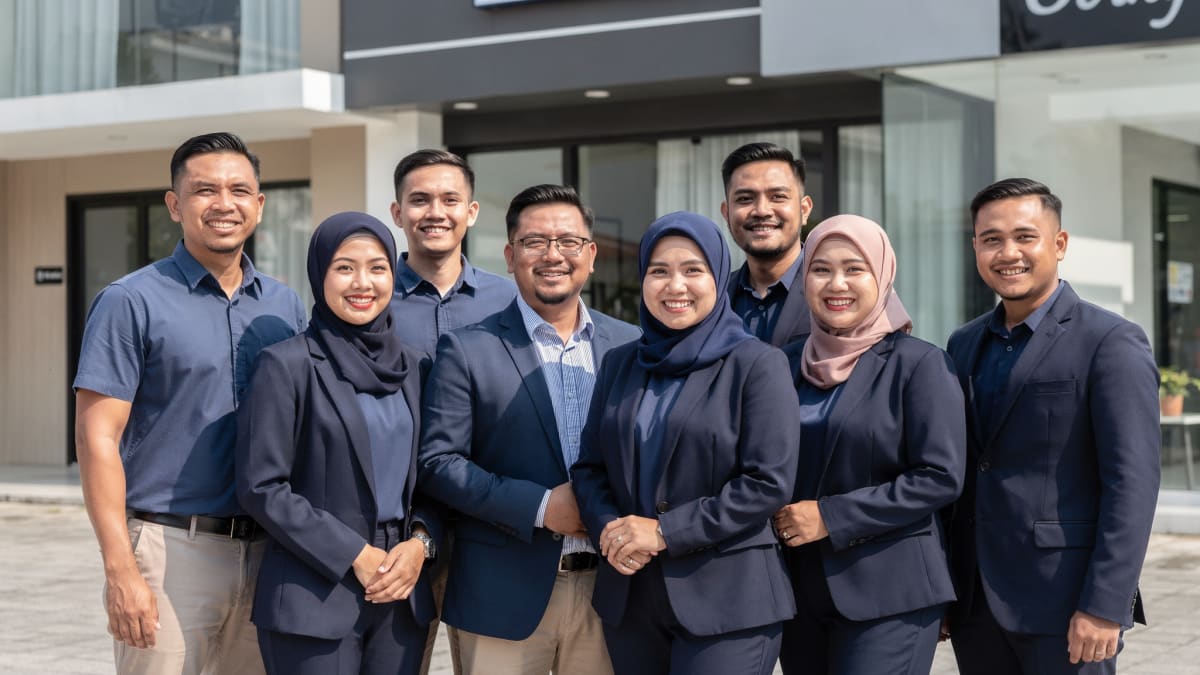 Team perunding hartanah IQI Realty di Shah Alam
