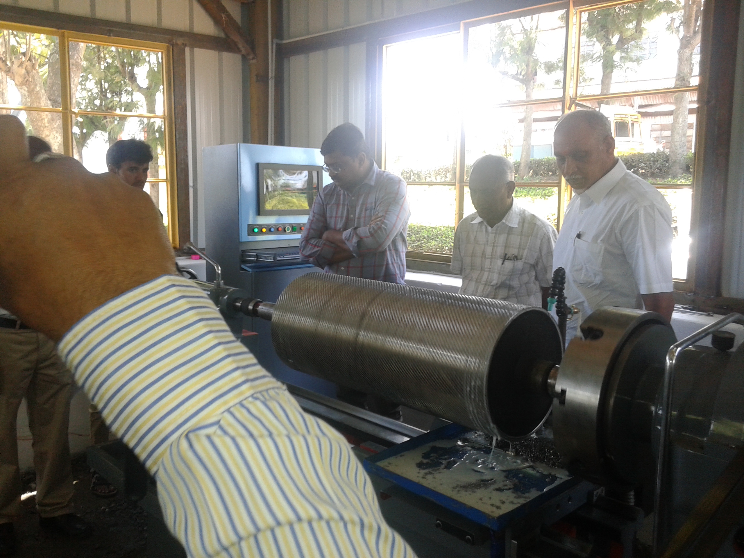 Resharpening unit Inauguration at Manjoor Indco