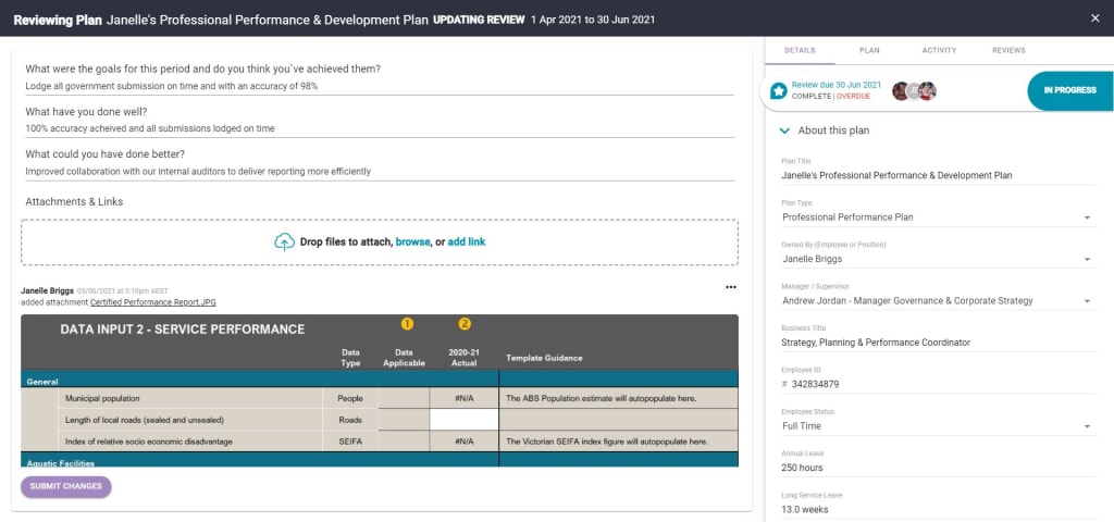 Performance Management Software - An Employee Centric Performance Management Framework