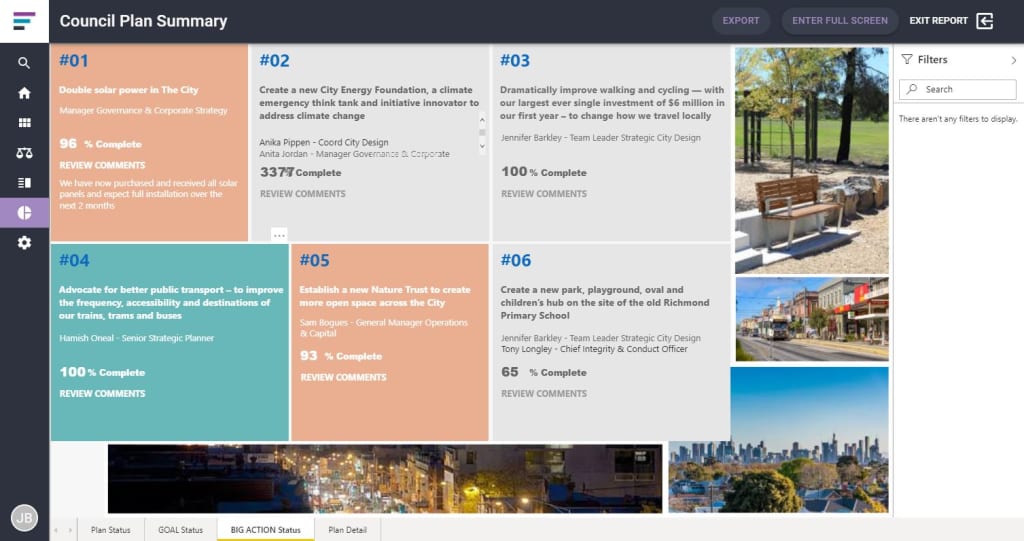 Improve Governance for Local Government Strategic Planning and Performance Reporting