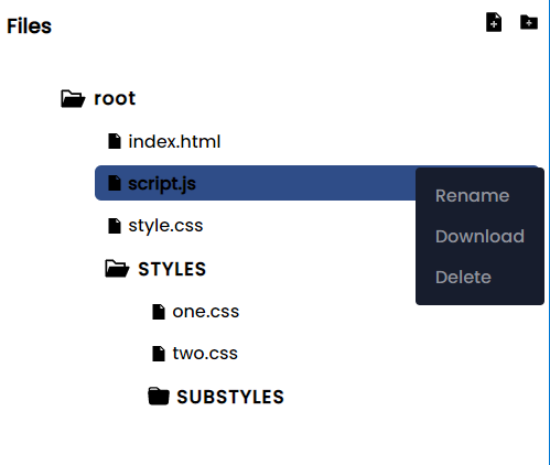 Component screenshot