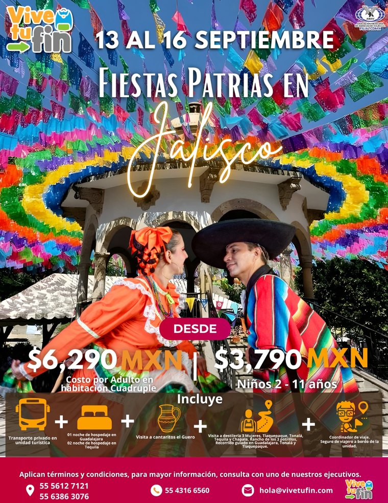 Fiestas Patrias en Jalisco