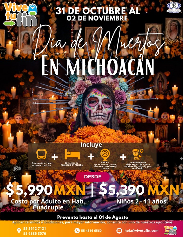 Día de Muertos en Michoacán