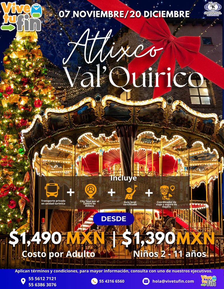 Atlixco y Valquirico