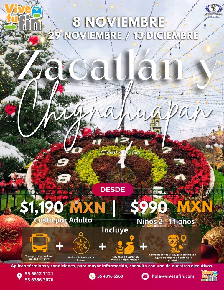 Chignahuapan y Zacatlán