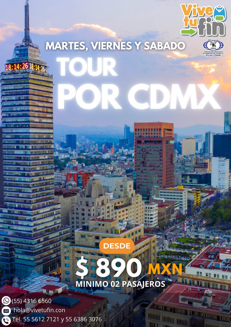 Tour por CDMX y Torre Latinoamericana