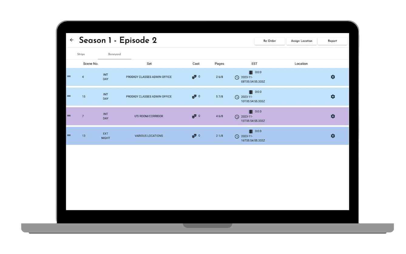 production-calendar