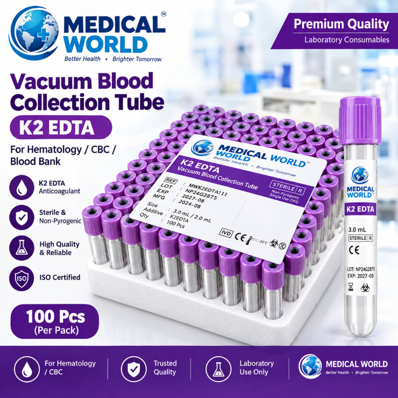 VACUUM BLOOD COLLECTION TUBE