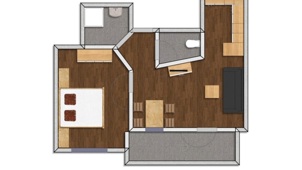 2-v�relses lejlighed - 2-4 personer (Nr 201)