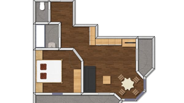 2-v�relses lejlighed - 2-4 personer (Nr 202)