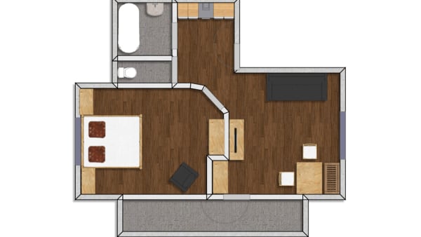 2-v�relses lejlighed - 2-4 personer (Nr 301)	