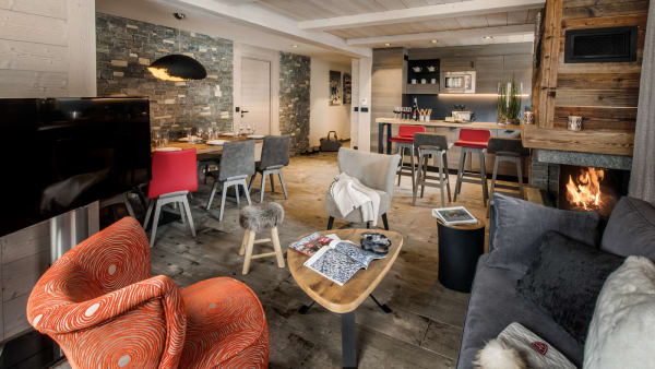4-v�relses lejlighed med pejs - 6 personer