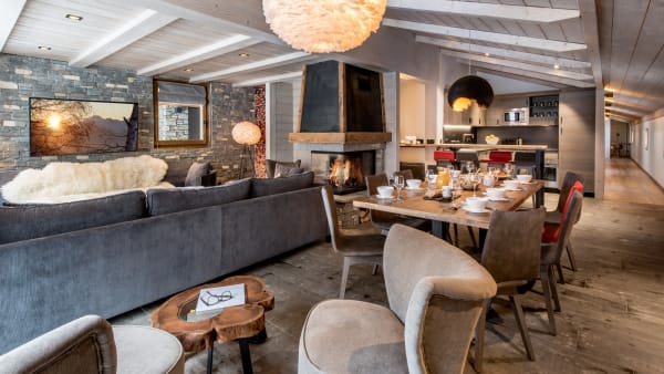 5-v�relses lejlighed med pejs - 8 personer