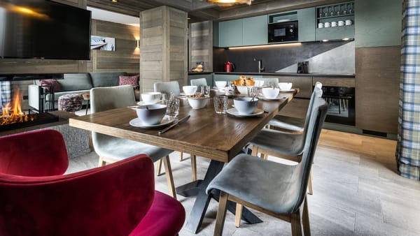 5-v�relses lejlighed med pejs - 8 personer