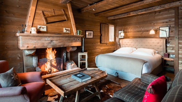 Suite med 2 sovev�relser (75m�), bjergudsigt
