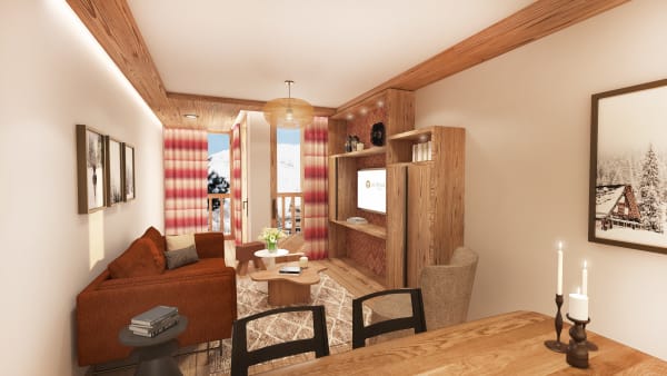 2-v�relses lejlighed med kabine - 6 personer