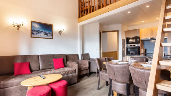 3-rumsl�genhet med sovloft - 6/8 personer