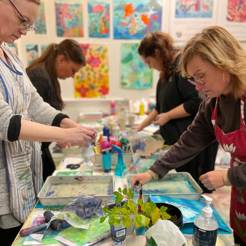 ART FOR EVERYONE - WITH GELLI PRINTING