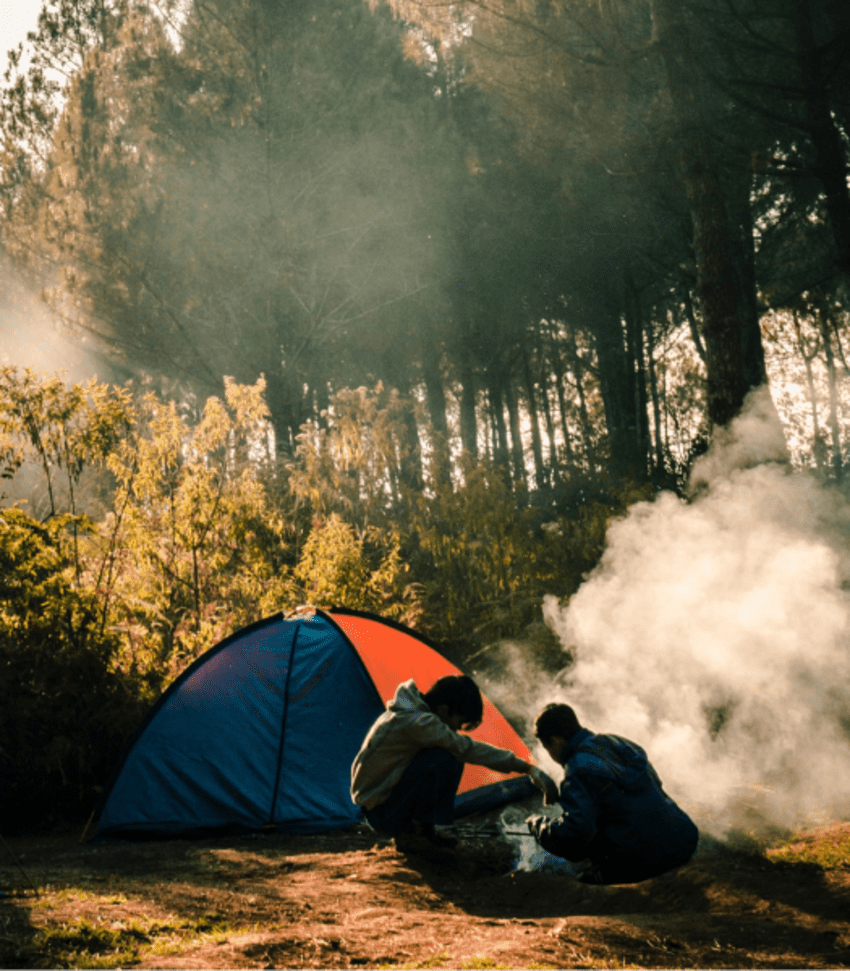 Discover all outdoors- and open fire cooking courses