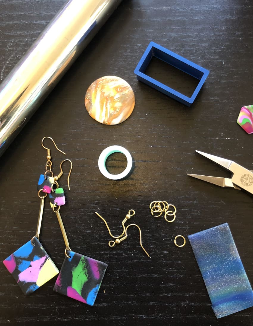 Learn to make polymer clay jewelry