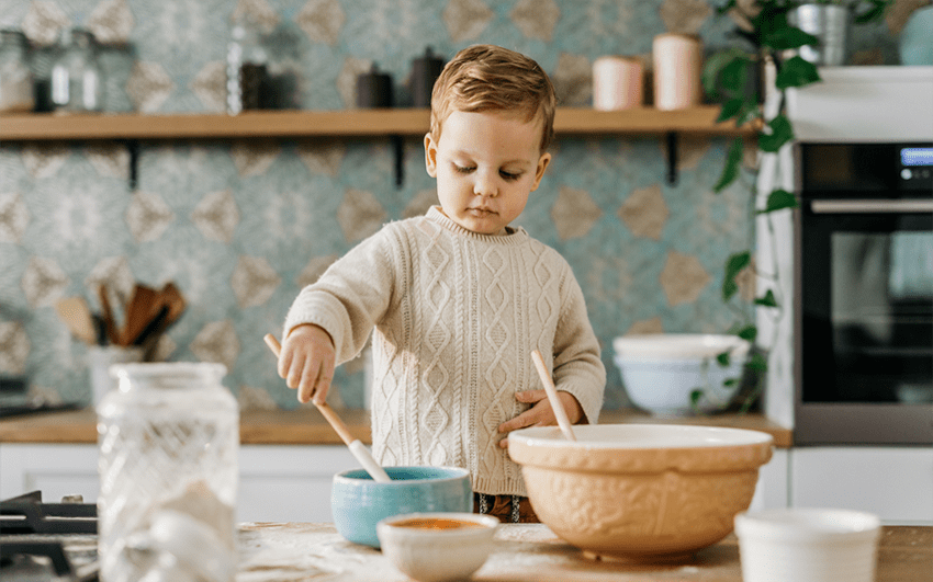 Italian family cooking