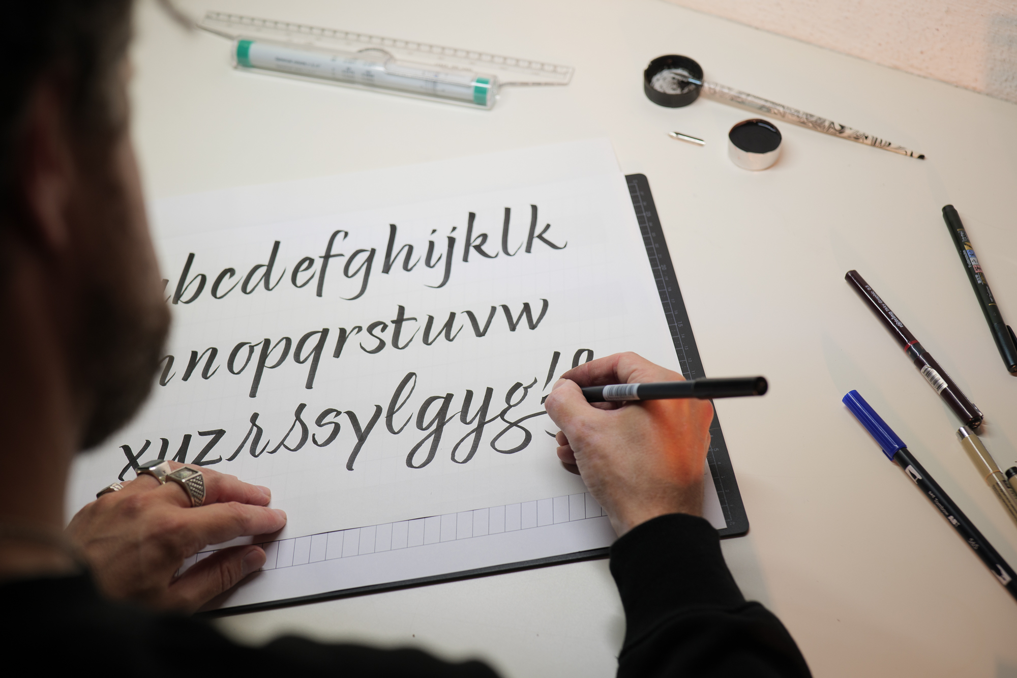 Brush cheap tip calligraphy