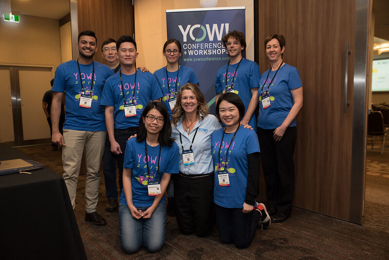 People enjoying a break at YOW! Perth 2018