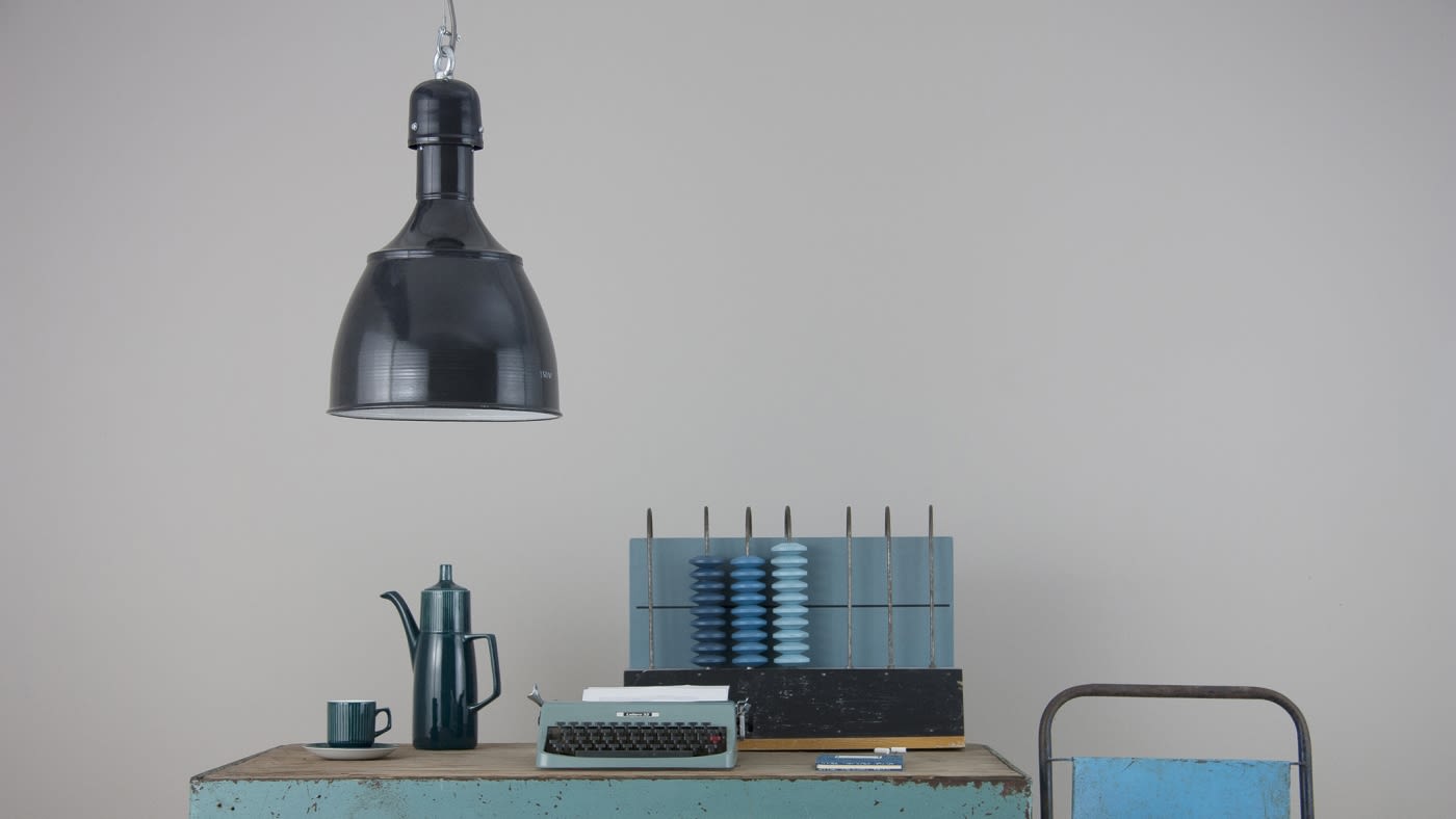 Eastern Bloc pendants and street lanterns salvaged from Poland
