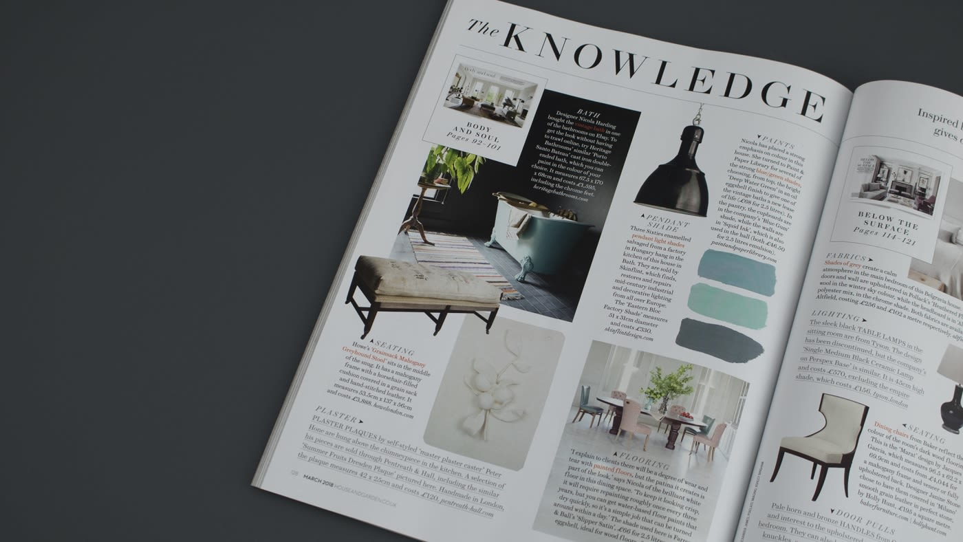 House & Garden: Featuring skinflint's Eastern Bloc pendants