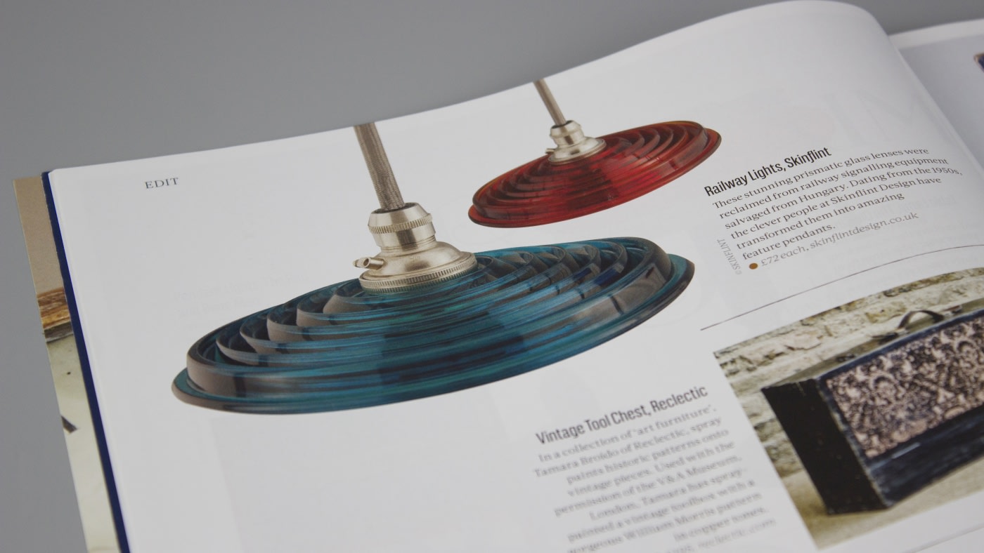 skinflint railway signal pendants in Mays edition of Reclaim