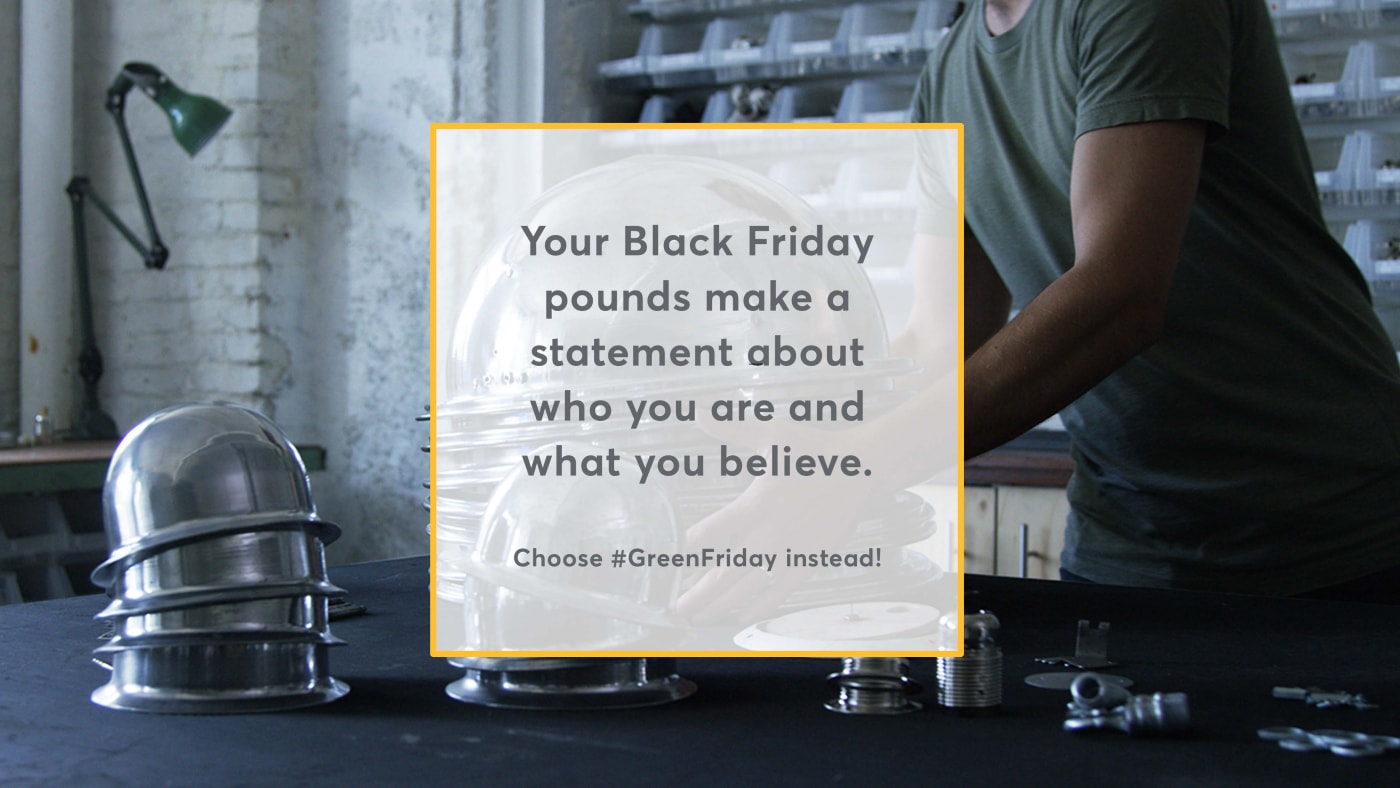 Why we won't be participating in Black Friday