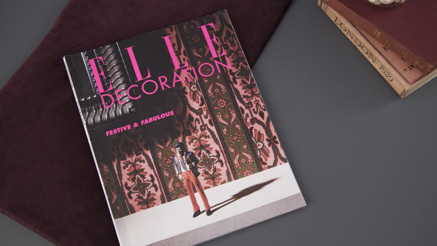 Elle Decoration - sculpted glass