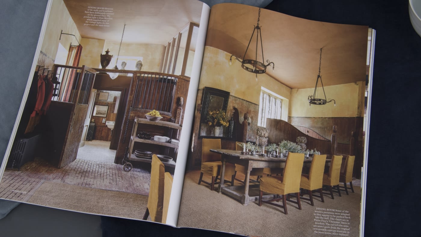 House & Garden: skinflint vintage lighting