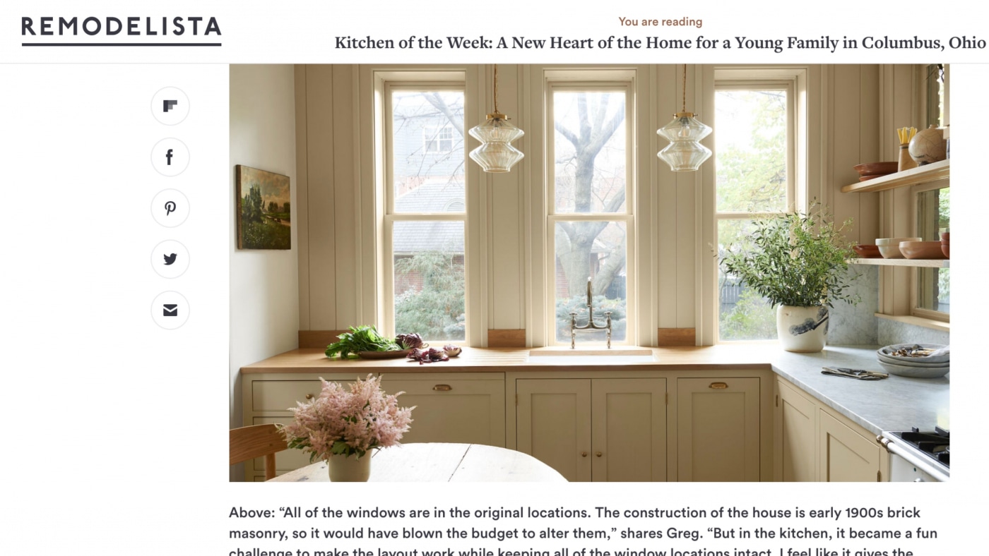 Remodelista: Kitchen of the Week