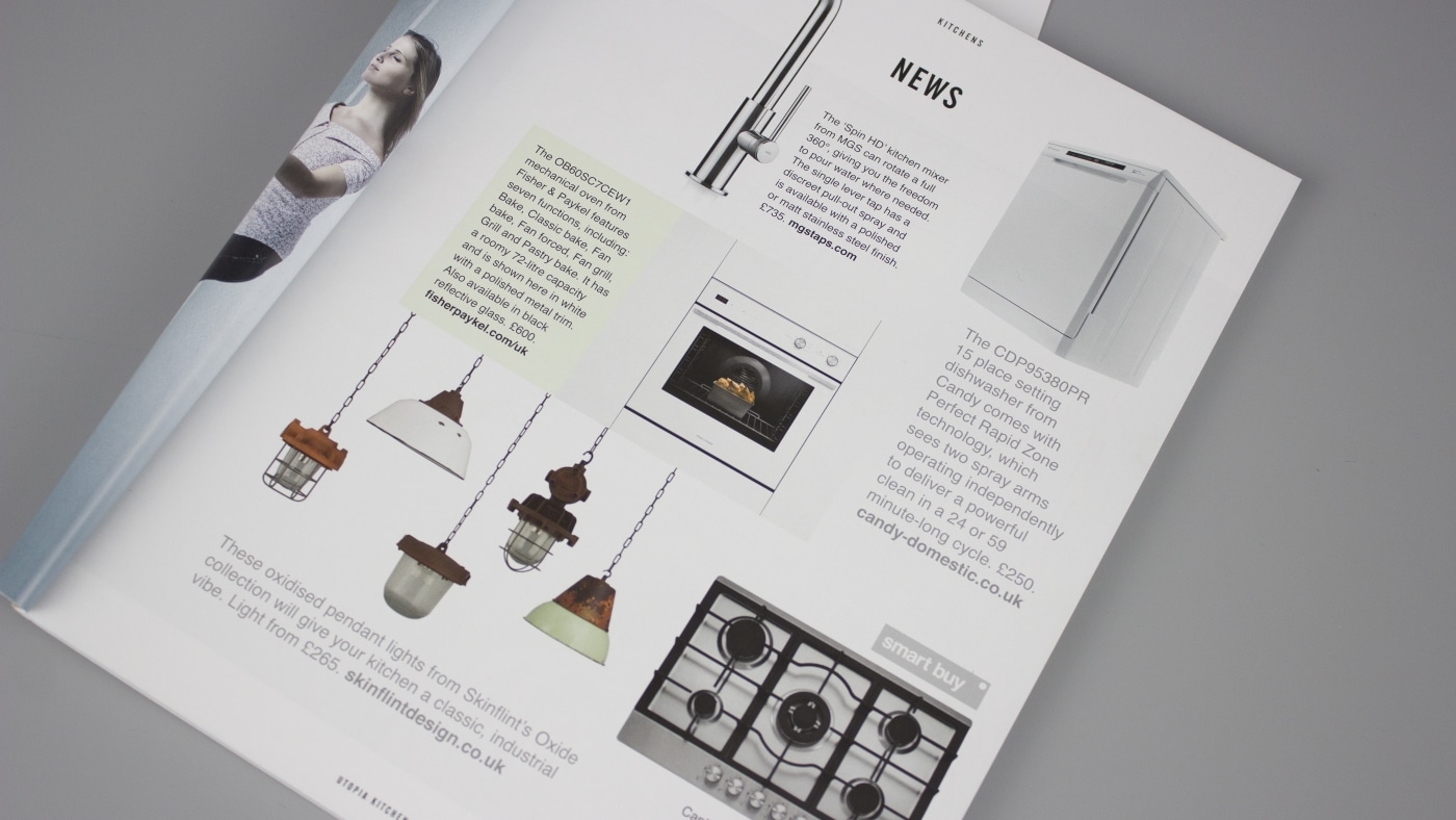 Utopia Kitchen & Bathroom: Featuring skinflint's oxide collection