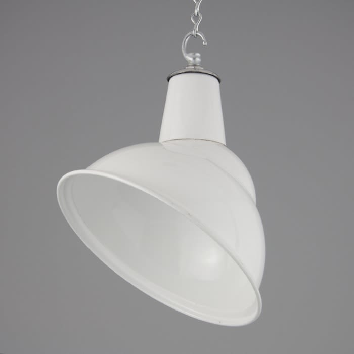 British Parabolic Factory Lights By Benjamin