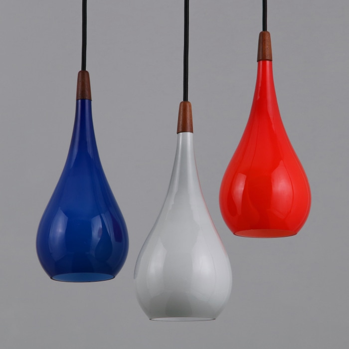 Mid Century teardrop pendants 1960s Ceiling Lights skinflint