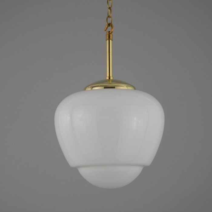 Elegant glass teardrop pendants (V2) 1950s Ceiling lights skinflint