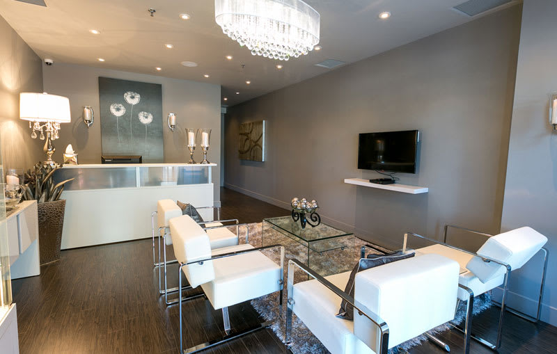Waiting area of Kitchener Skin Vitality Medical Clinic
