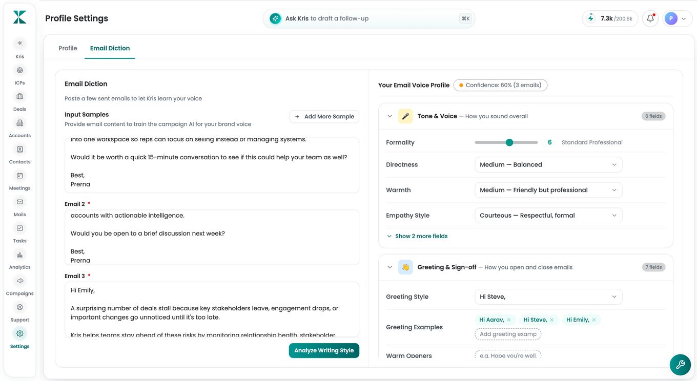 Outreach screenshot
