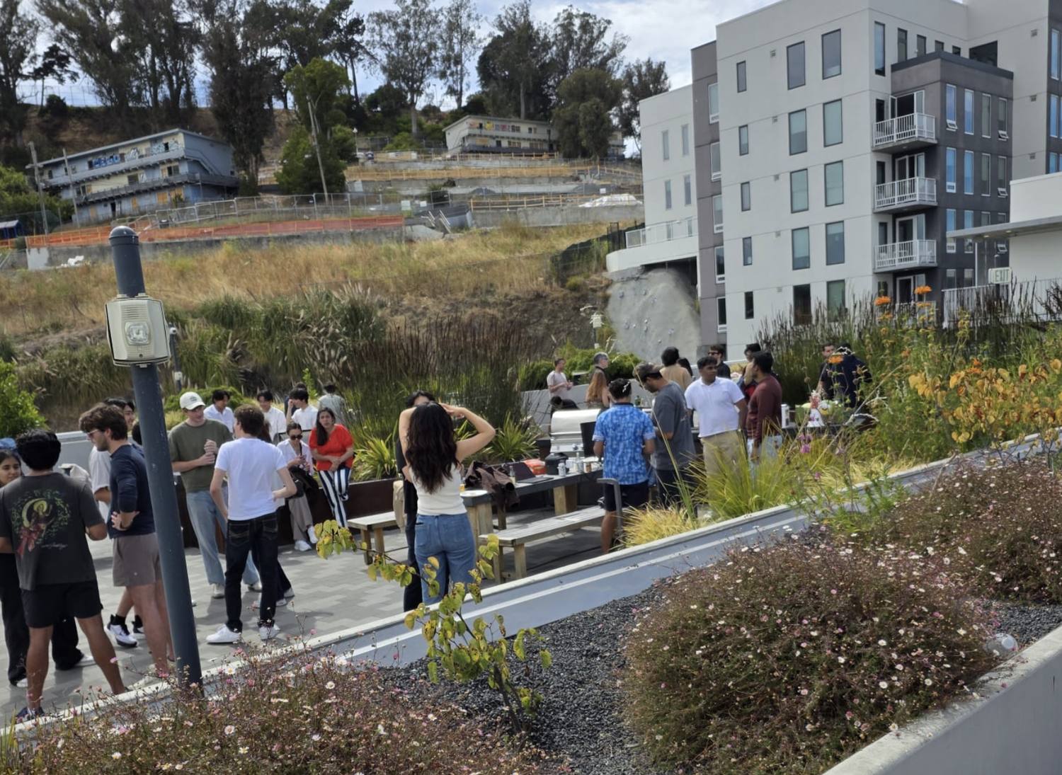 Team at Rooftop BBQ