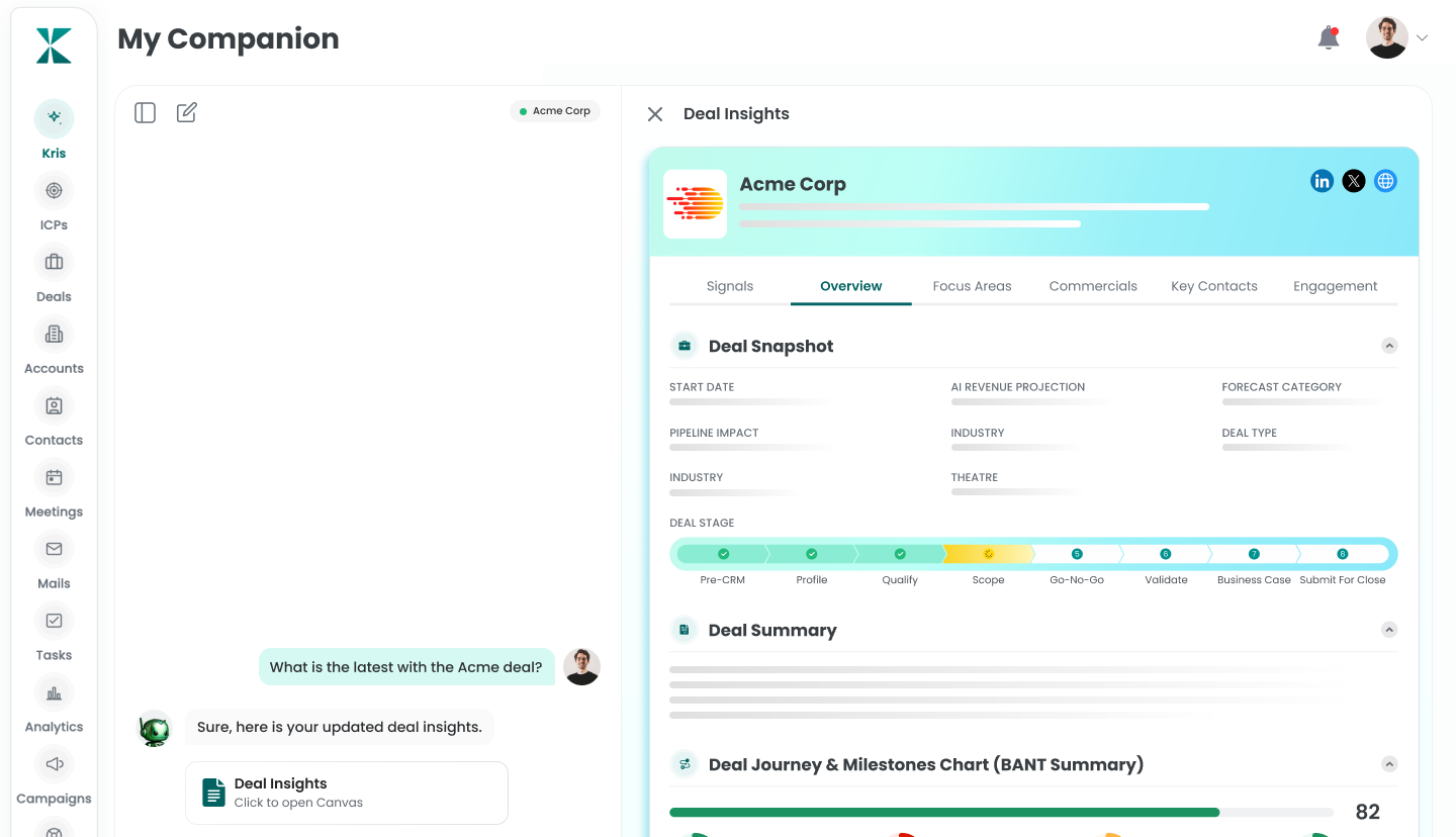 Deal Intelligence screenshot