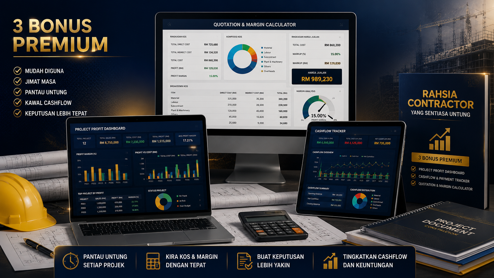 Bonus premium Excel contractor