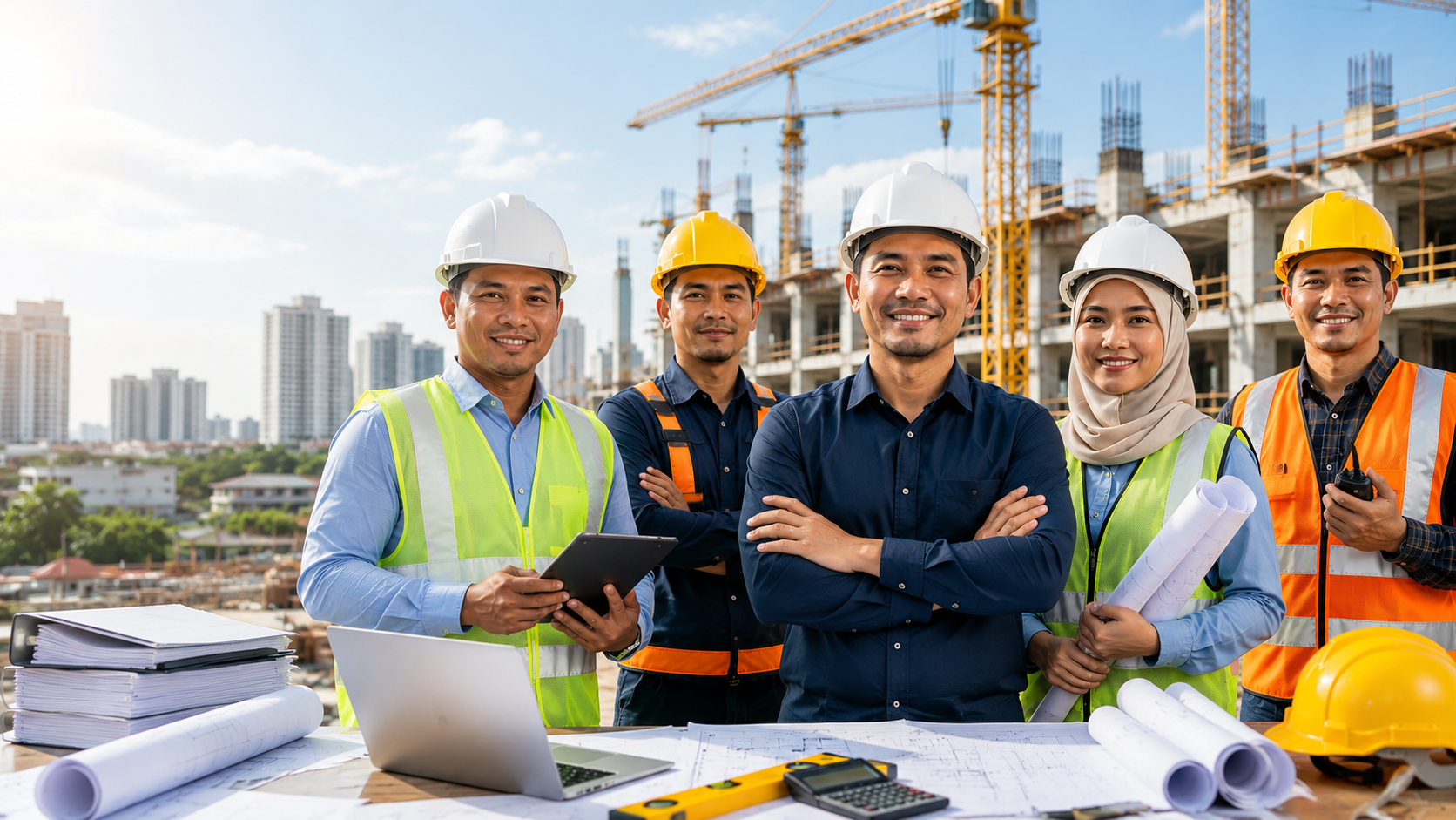 Professional construction team Malaysia