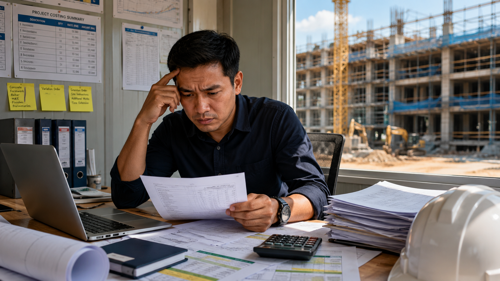 Quantity Surveyor menghadapi tekanan mengurus costing projek