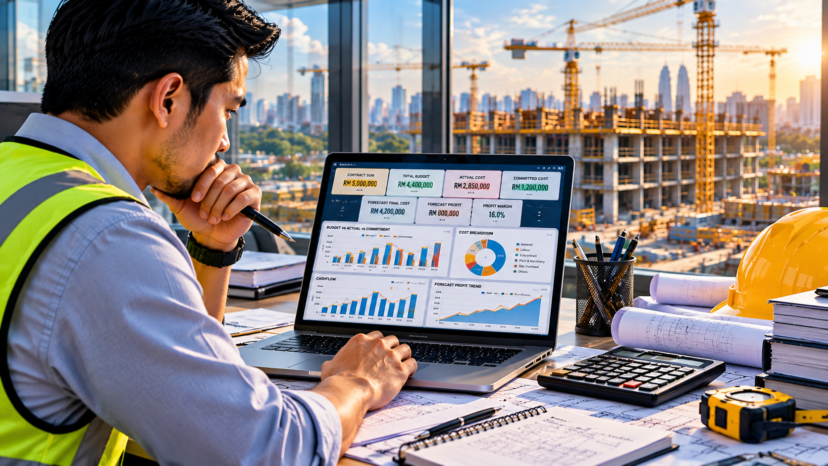 Commercial Dashboard Contractor QS