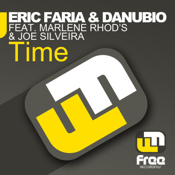 Eric Faria & Danubio - Time ft. Marlene Rhod's & Joe Silveira Artwork