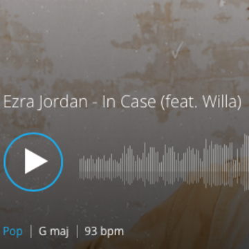 Ezra Jordan - In Case (feat. Willa) (Transit2 Remix) Artwork