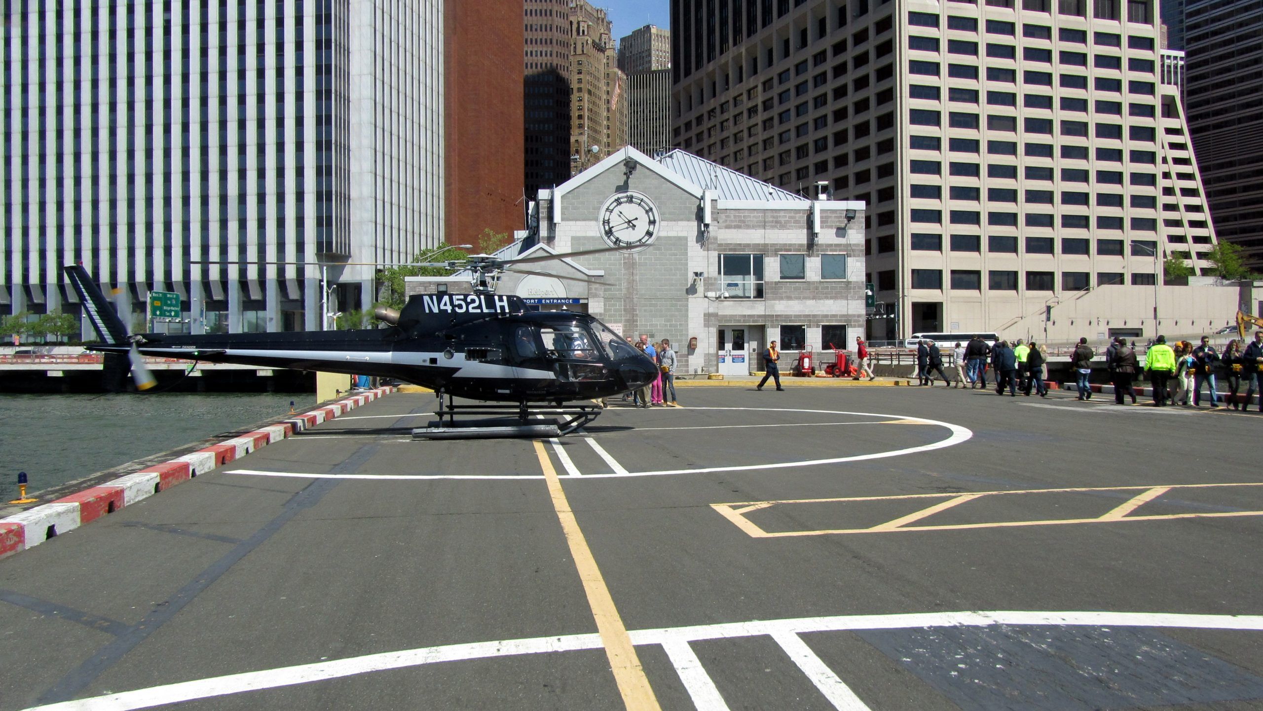Foto dell'eliporto di Downtown Manhattan