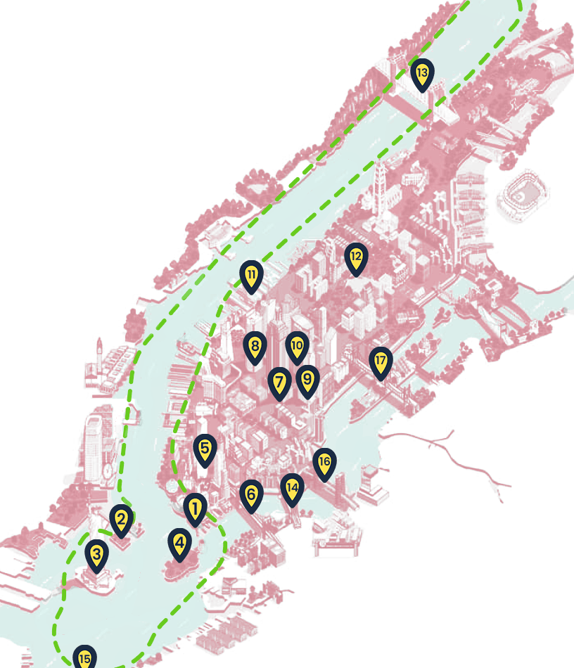 VIP Itinerary Route